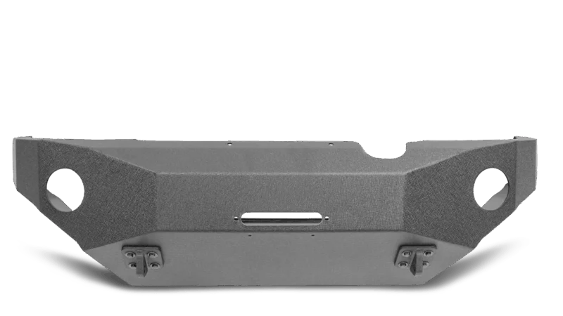 Body Armor 4x4 TC-19336 - Front Winch Bumper, Black, Textured