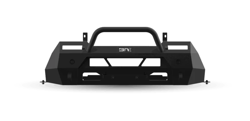 Body Armor 4x4 TC-19342 - Front Winch Bumper, Black, Light Texture