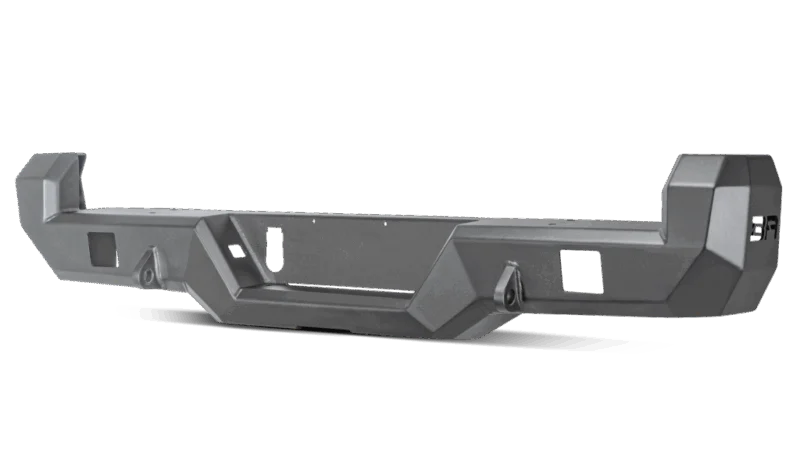Body Armor 4x4 TC-2963 - Rear Bumper, Black, Light Texture