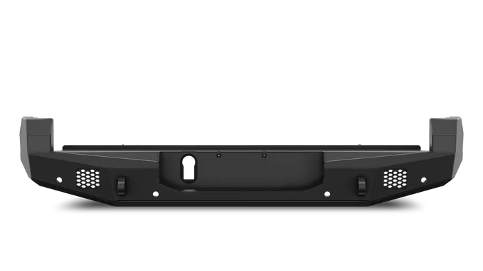 Body Armor 4x4 TC-2966 - Rear Bumper, Black, Light Texture