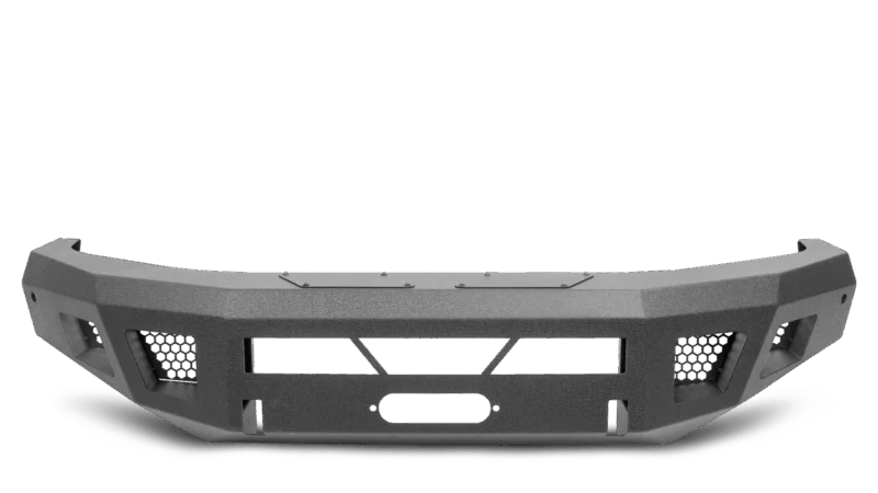 Body Armor 4x4 TN-19336 - Front Winch Bumper, Black, Textured