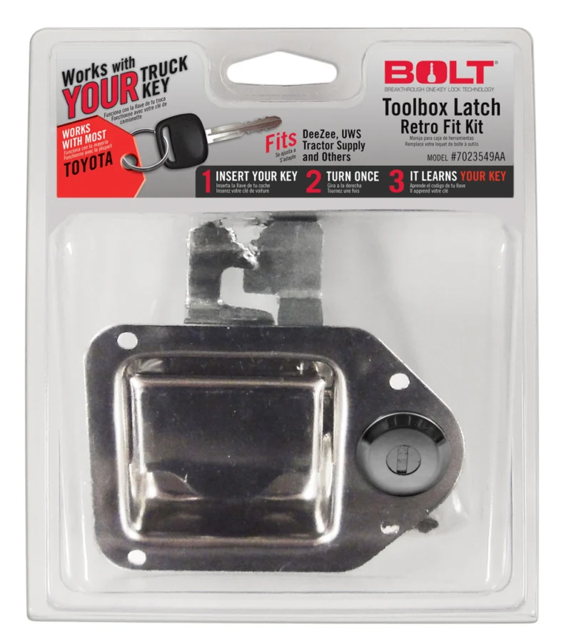 BOLT 7023549 - Toolbox Lock, Stainless Steel