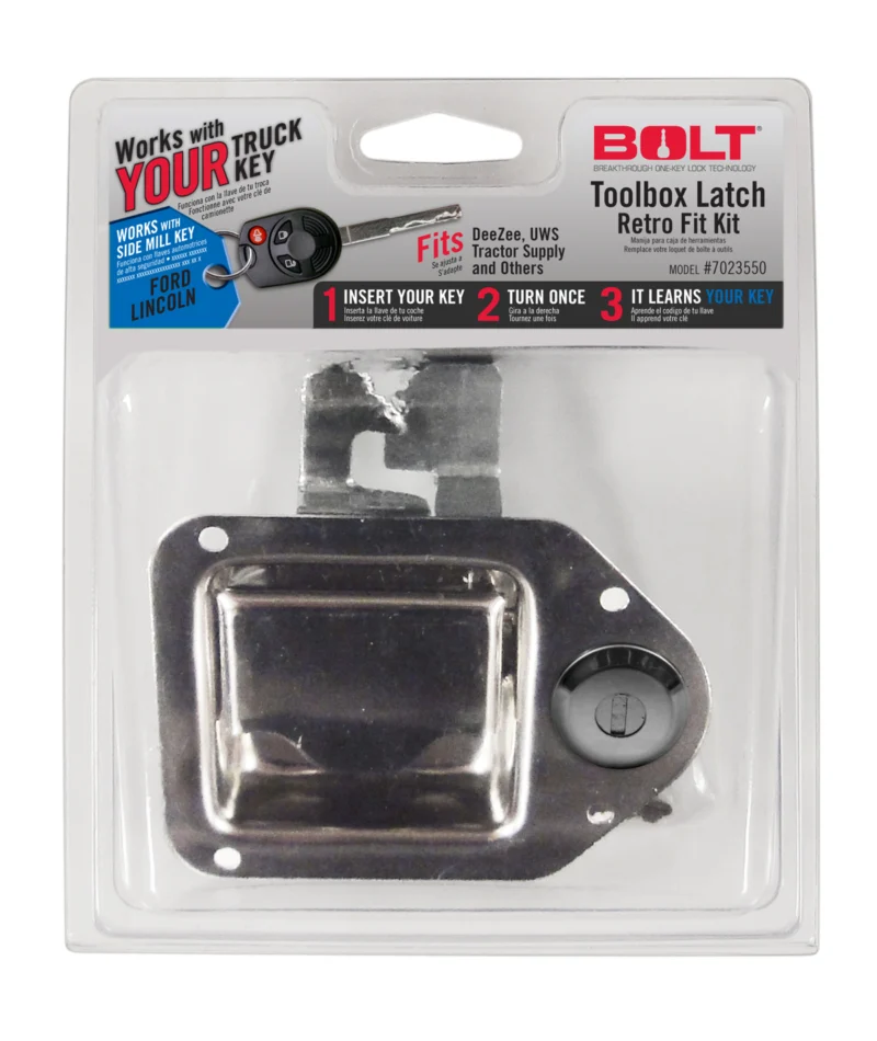 BOLT 7023550 - Toolbox Lock, Stainless Steel