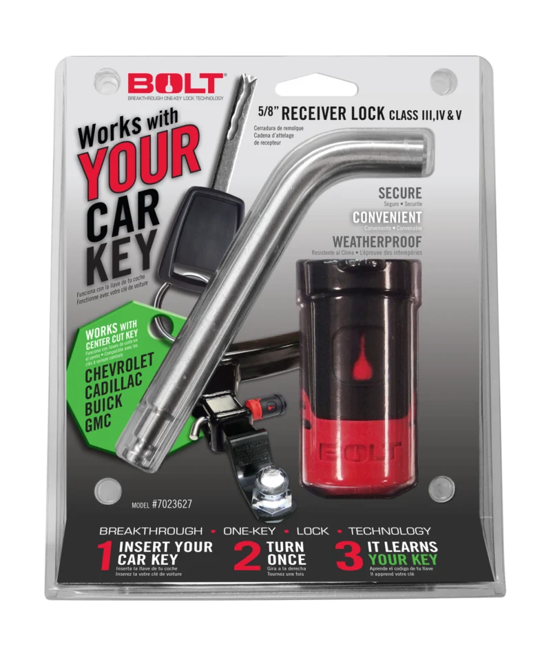 BOLT 7023582 - Receiver Lock, Stainless Steel
