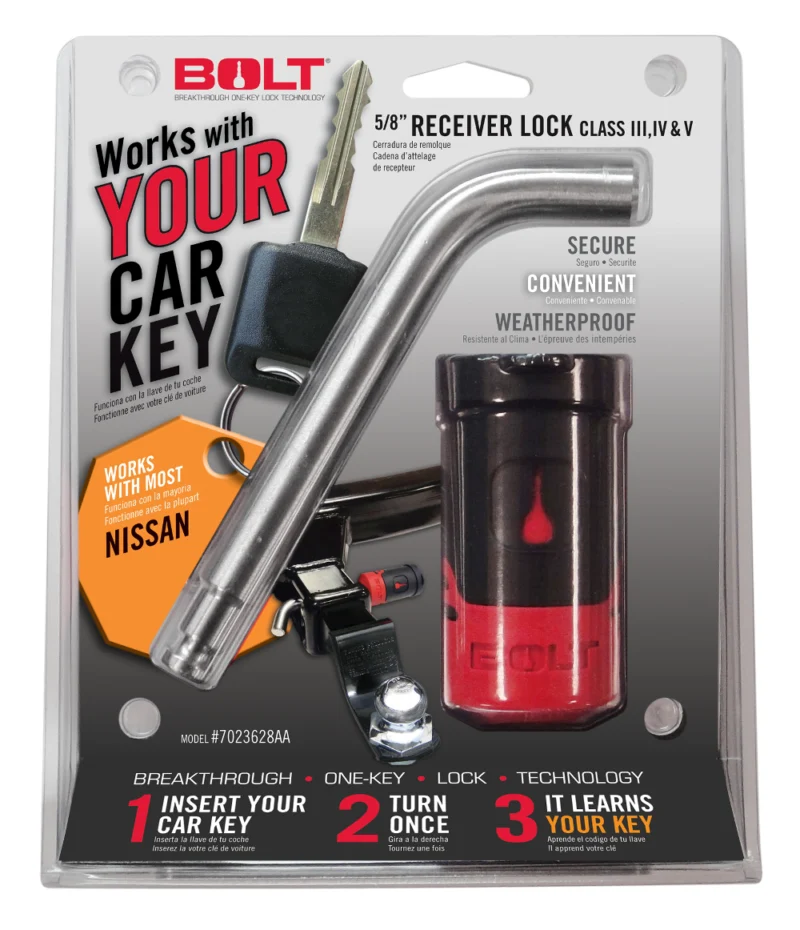 BOLT 7023583 - Receiver Lock, Stainless Steel