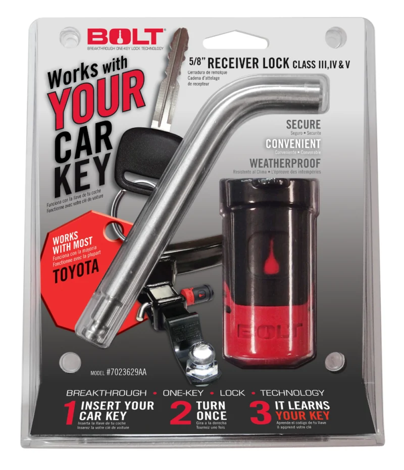 BOLT 7023584 - Receiver Lock, Stainless Steel