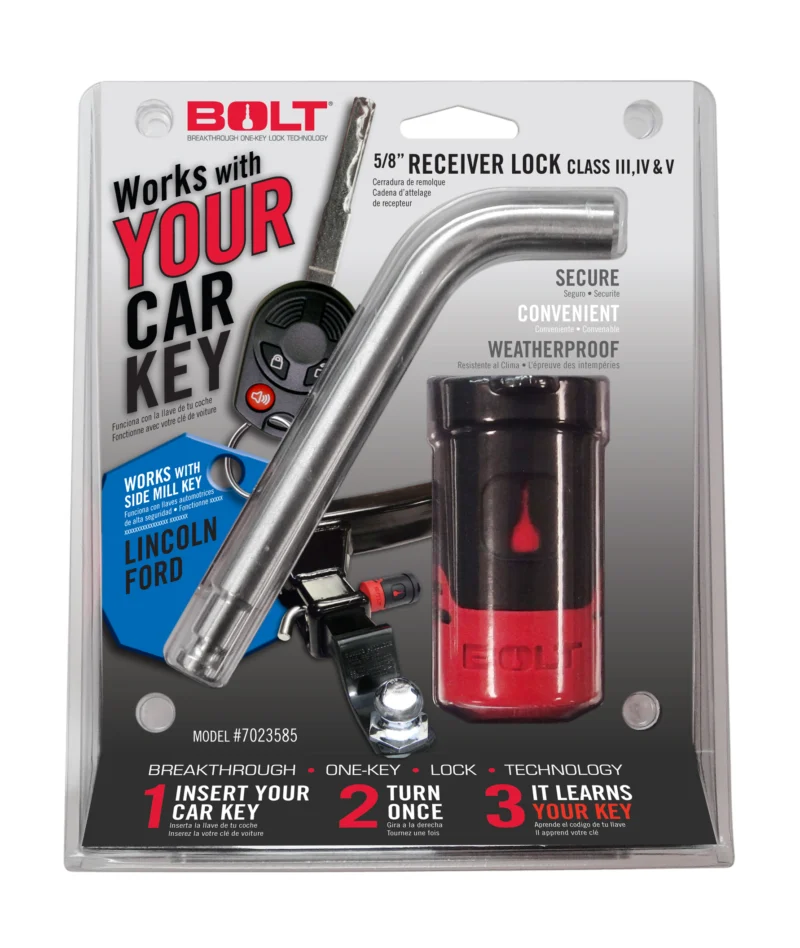 BOLT 7023585 - Receiver Lock, Stainless Steel