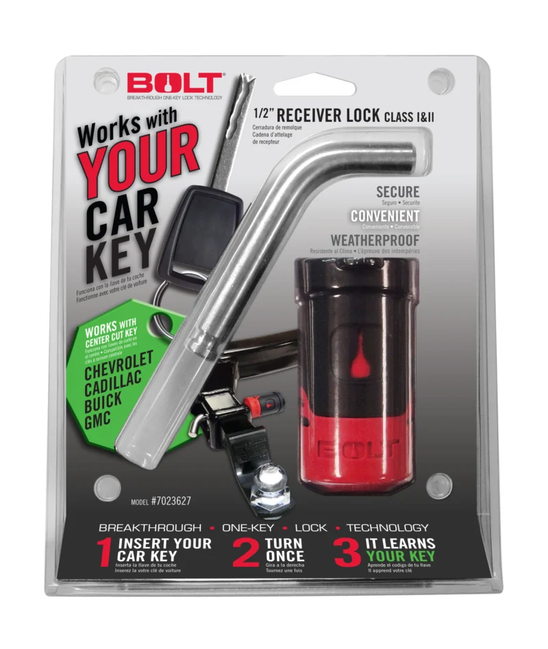 BOLT 7023627 - Receiver Lock, Stainless Steel