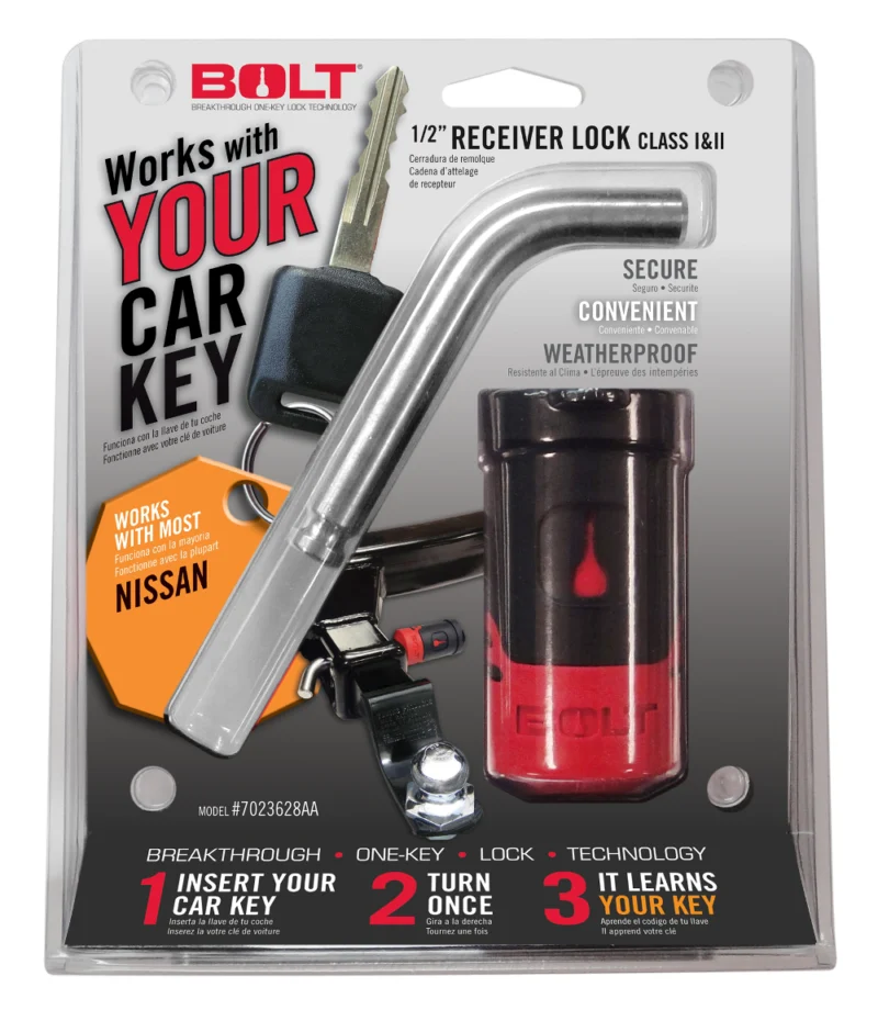 BOLT 7023628 - Receiver Lock, Stainless Steel