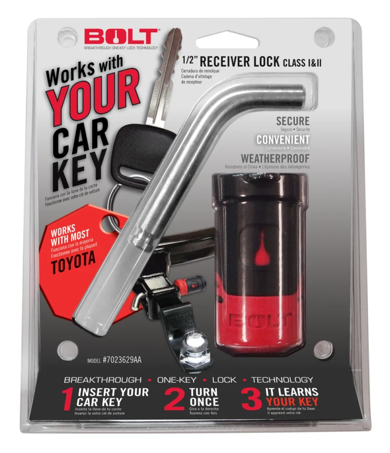 BOLT 7023629 - Receiver Lock, Stainless Steel