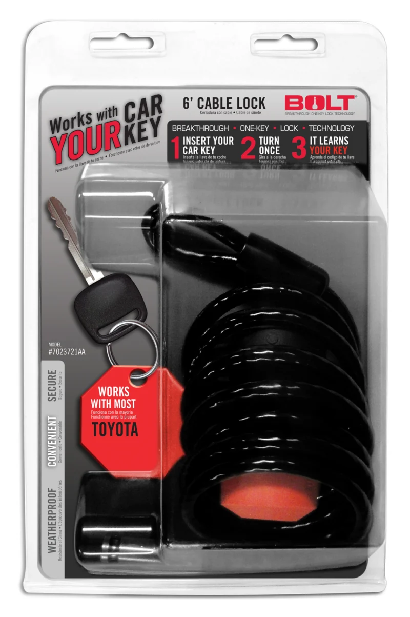 BOLT 7023721 - Cable Lock, Stainless Steel Lock Shutter