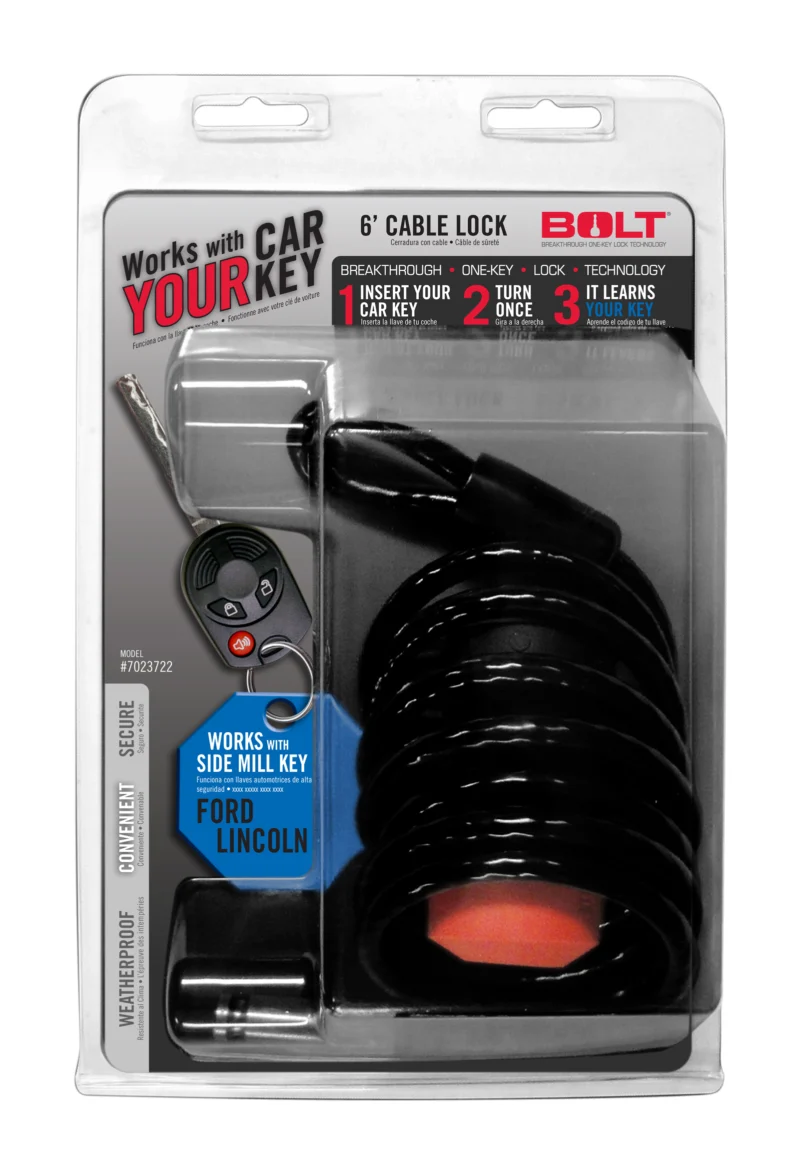 BOLT 7023722 - Cable Lock, Stainless Steel Lock Shutter