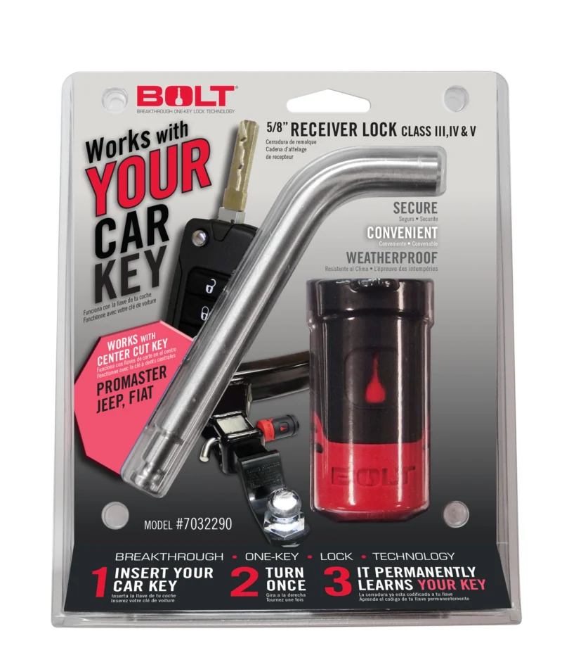 BOLT 7032290 - Receiver Lock, Stainless Steel