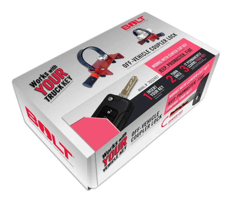 BOLT 7032497 - Coupler Lock, Powder Coated, Hardened Steel