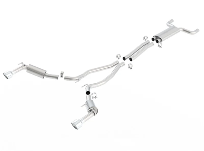 Borla 1014036 - Cat-Back Exhaust Systems, T-304 Stainless Steel