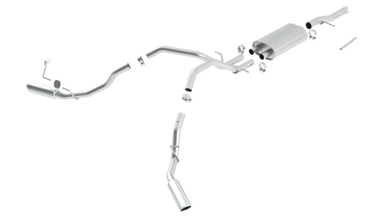 Borla 140342 - Cat-Back Exhaust Systems, Regular Cab, 6'7" Bed
