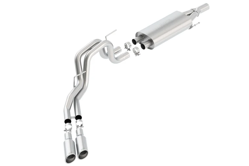 Borla 140383 - Cat-Back Exhaust Systems, 5'7" Bed