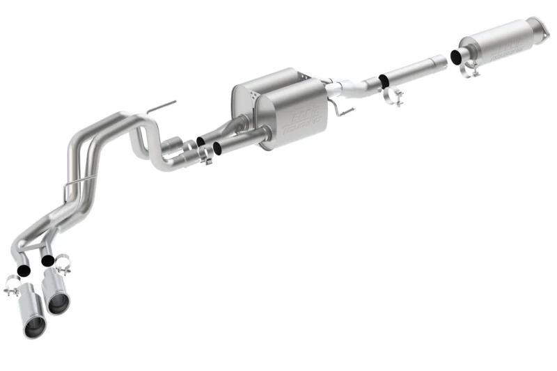 Borla 140404 - Cat-Back Exhaust Systems, 5'7" Bed