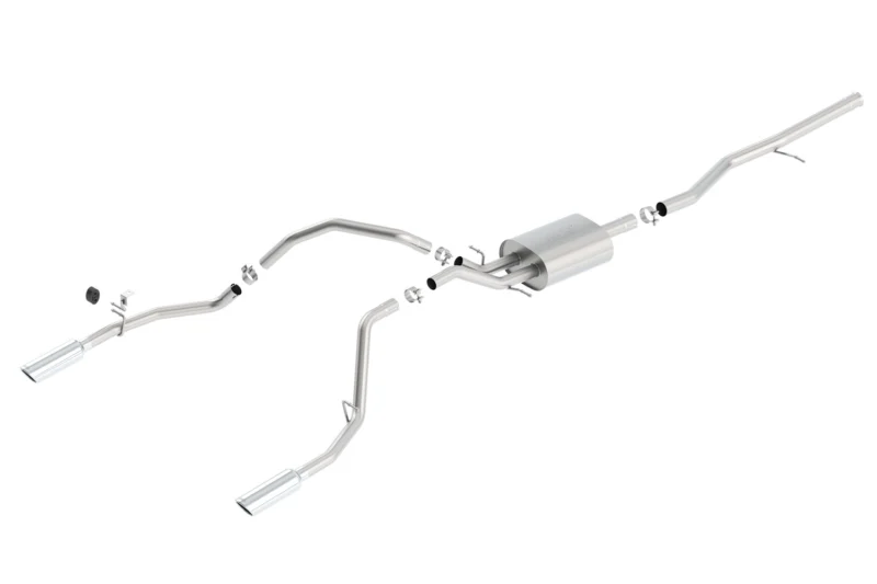 Borla 140539 - Cat-Back Exhaust Systems, Crew Cab, 6'7" Bed