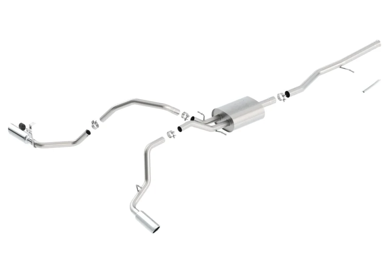 Borla 140549 - Cat-Back Exhaust Systems, Crew Cab, 6'7" Bed