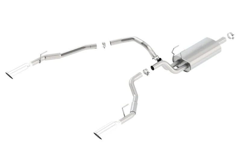 Borla 140552 - Cat-Back Exhaust Systems, Regular Cab, 6'4" Bed