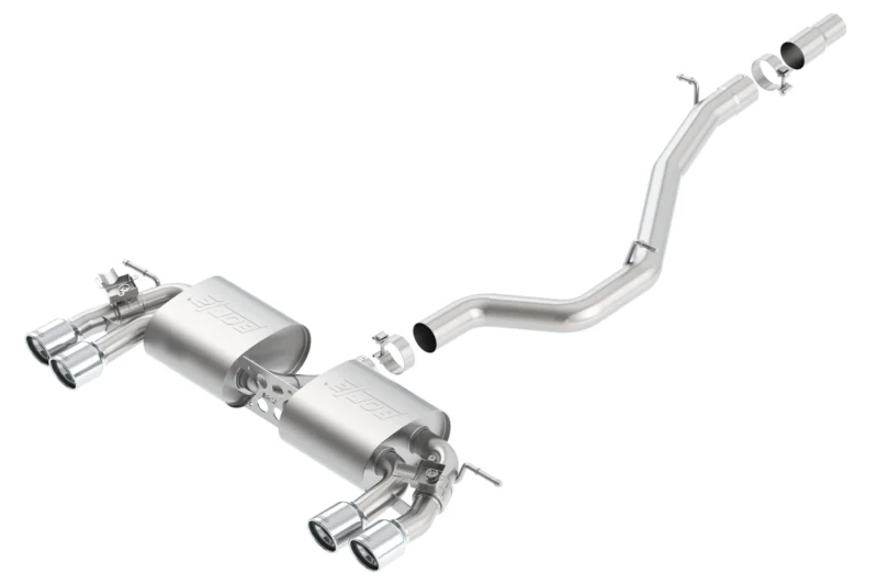 Borla 140643 - Cat-Back Exhaust Systems, T-304 Stainless Steel