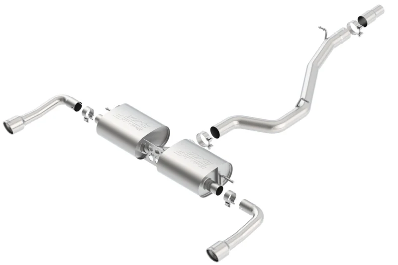 Borla 140682 - Cat-Back Exhaust Systems, T-304 Stainless Steel