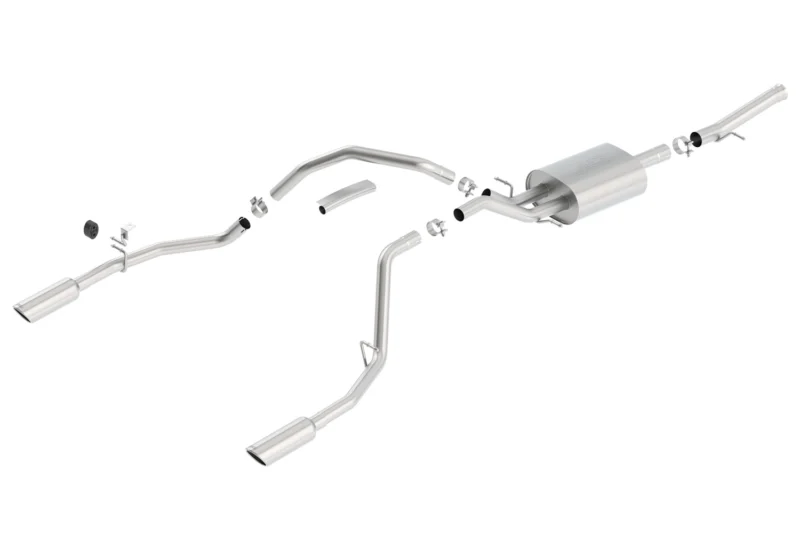 Borla 140717 - Cat-Back Exhaust Systems, Regular Cab, 6'7" Bed