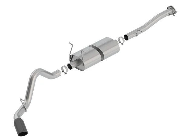 Borla 140762BC - Cat-Back Exhaust Systems, Crew Cab, 6'7" Bed