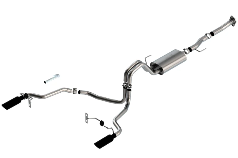 Borla 140868BC - Cat-Back Exhaust Systems, Regular Cab