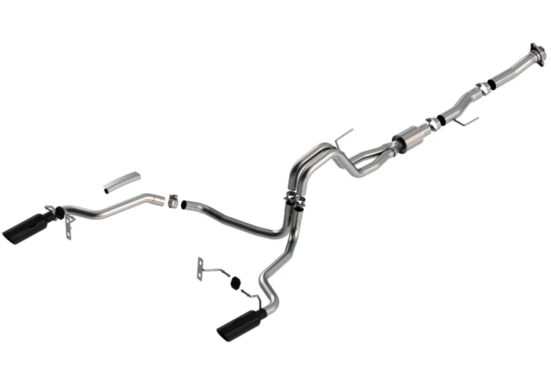 Borla 140869BC - Cat-Back Exhaust Systems, Regular Cab