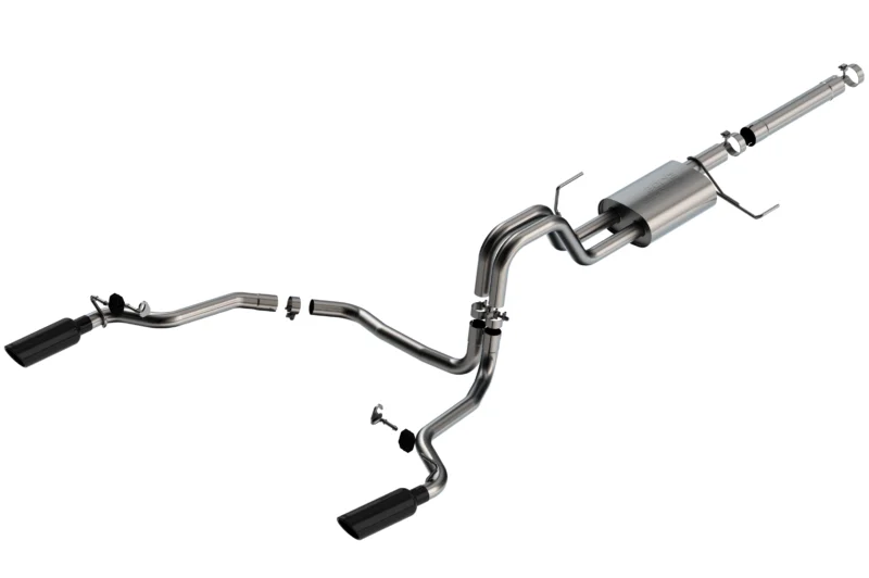 Borla 140903BC - Cat-Back Exhaust Systems, Crew Cab