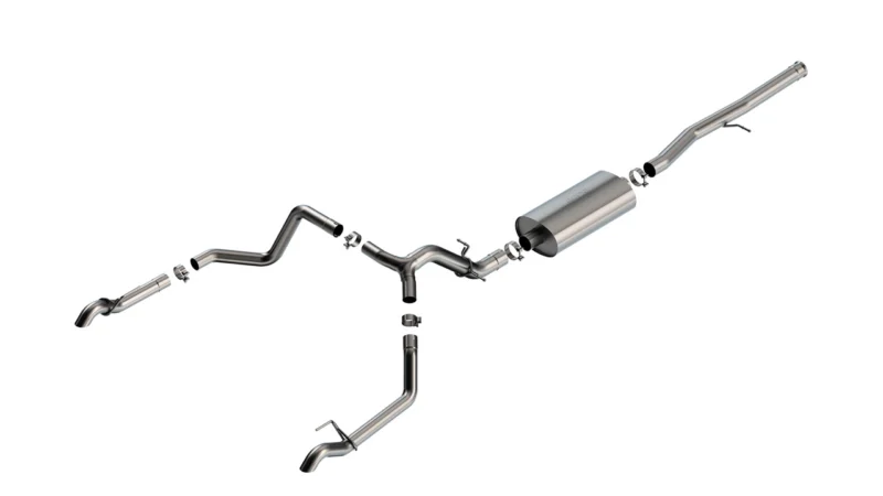 Borla 140913 - Cat-Back Exhaust Systems, Crew Cab, 5'10" Bed