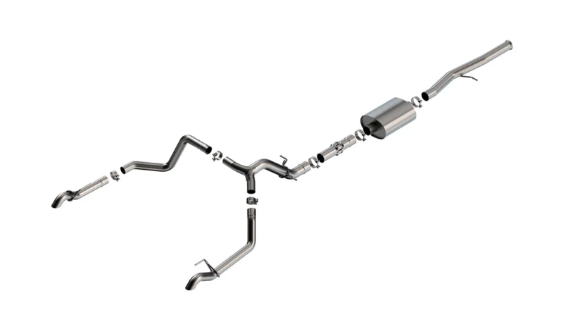 Borla 140915 - Cat-Back Exhaust Systems, Crew Cab, 5'10" Bed