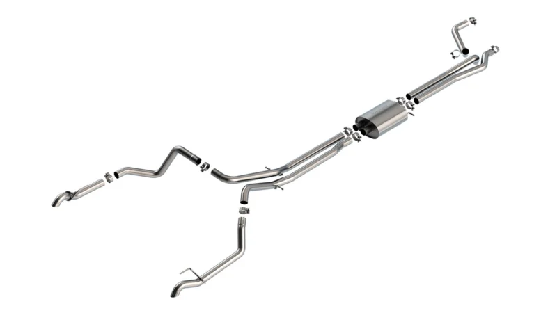 Borla 140916 - Cat-Back Exhaust Systems, Crew Cab, 5'10" Bed