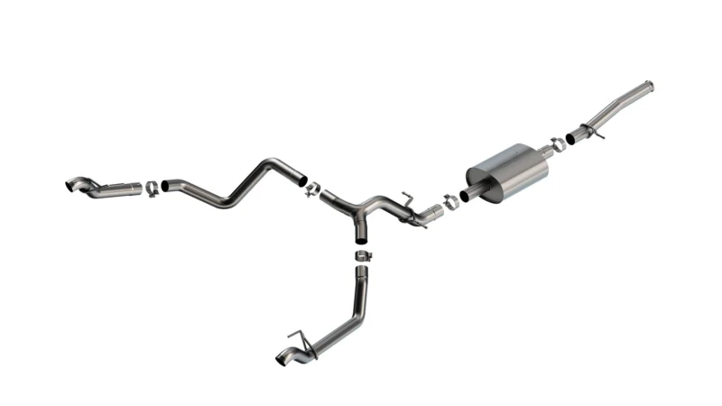 Borla 140932 - Cat-Back Exhaust Systems, Regular Cab, 6'7" Bed