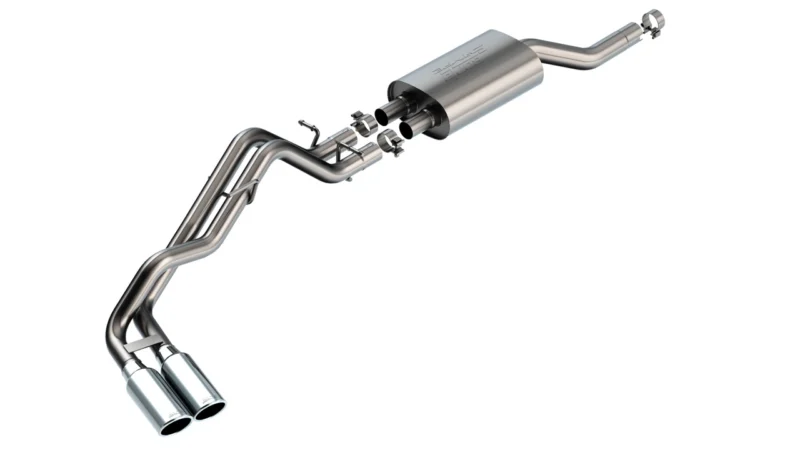 Borla 140975 - Cat-Back Exhaust Systems, Crew Cab, 5'1" Bed