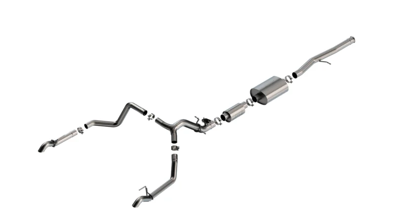 Borla 141003 - Cat-Back Exhaust Systems, Crew Cab, 5'10" Bed
