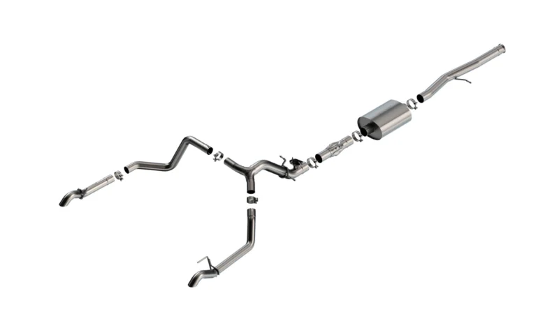 Borla 141004 - Cat-Back Exhaust Systems, Crew Cab, 5'10" Bed