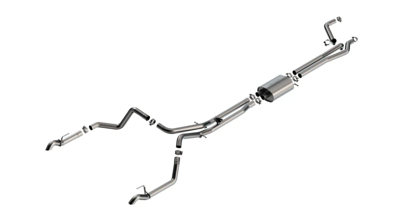 Borla 141005 - Cat-Back Exhaust Systems, Crew Cab, 5'10" Bed