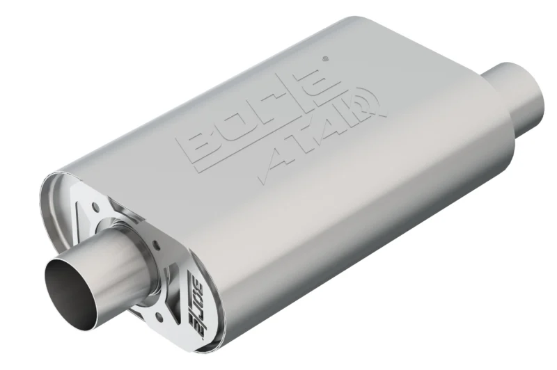 Borla 400820 - CrateMuffler, T-304 Stainless Steel