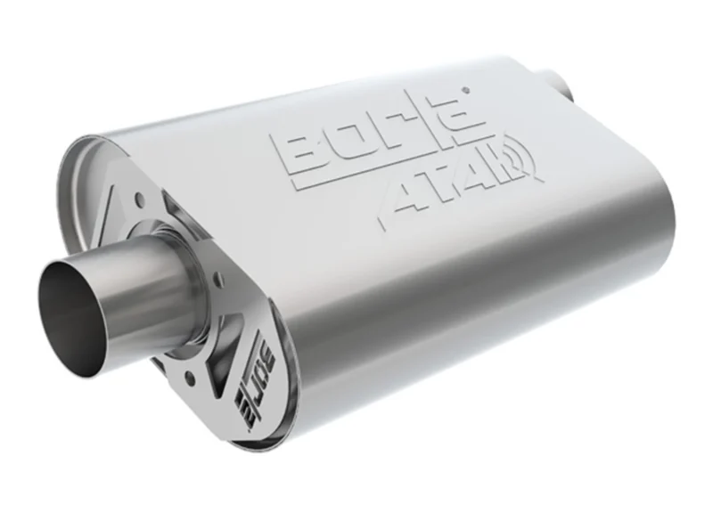 Borla 400832 - CrateMuffler, T-304 Stainless Steel