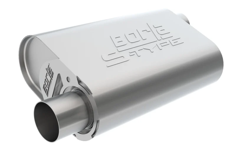 Borla 400840 - CrateMuffler, T-304 Stainless Steel