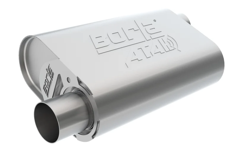 Borla 400841 - CrateMuffler, T-304 Stainless Steel
