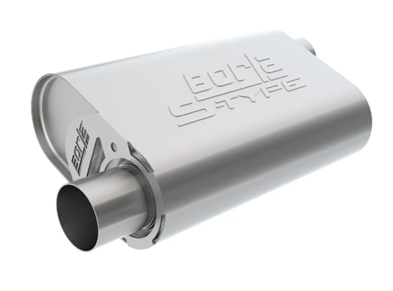 Borla 400846 - CrateMuffler, T-304 Stainless Steel