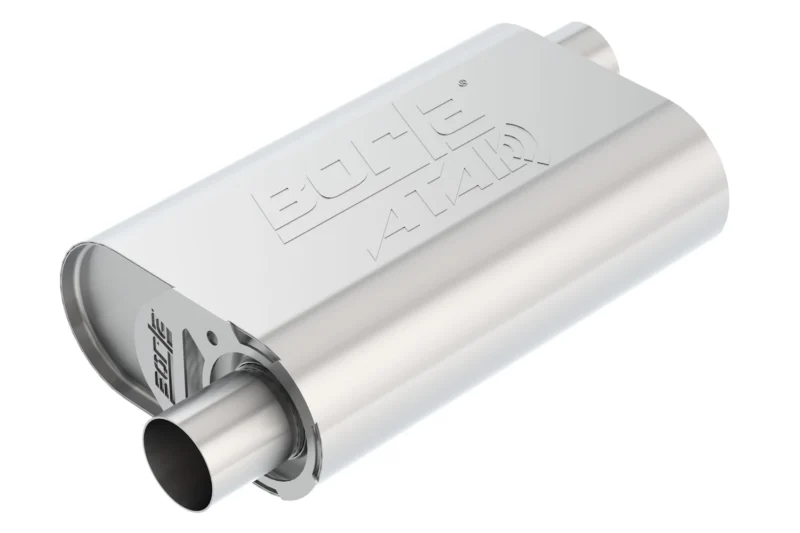 Borla 400847 - CrateMuffler, T-304 Stainless Steel