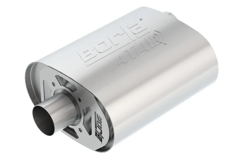 Borla 400856 - CrateMuffler, T-304 Stainless Steel