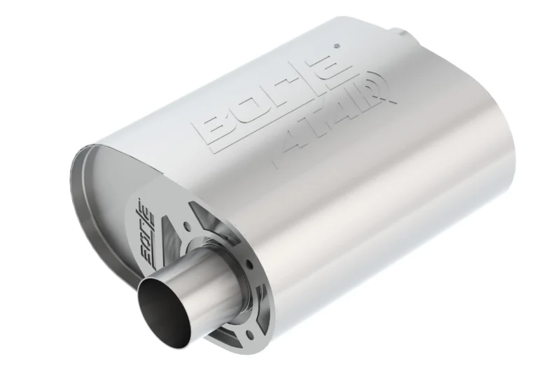 Borla 400858 - CrateMuffler, T-304 Stainless Steel