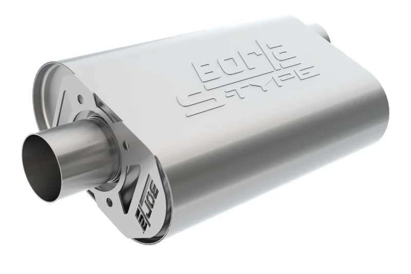 Borla 400940 - CrateMuffler, T-304 Stainless Steel
