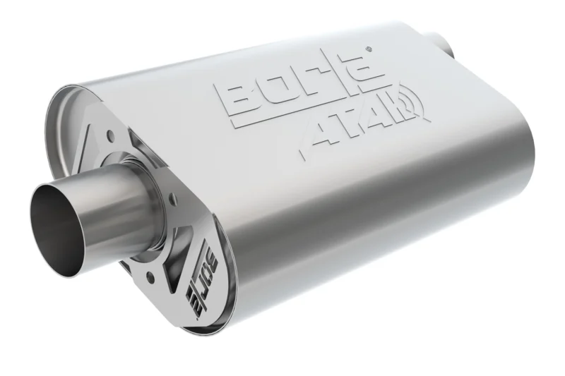 Borla 400941 - CrateMuffler, T-304 Stainless Steel